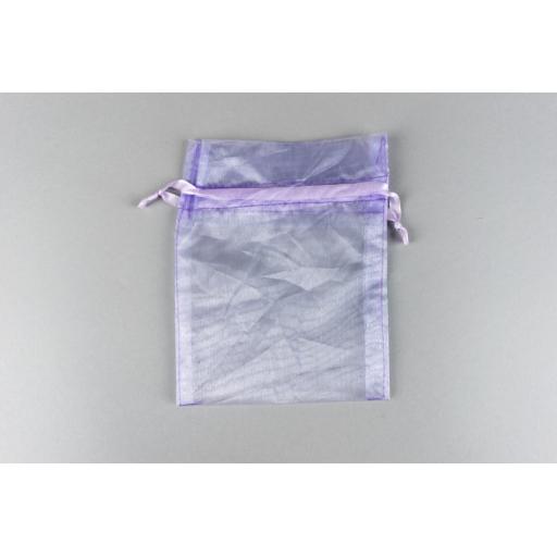 Lilac Organza Bag 120x120mm