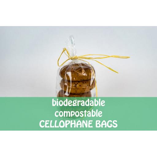 Biodegradable Cellophane Bags - 150 x 200 x 305mm