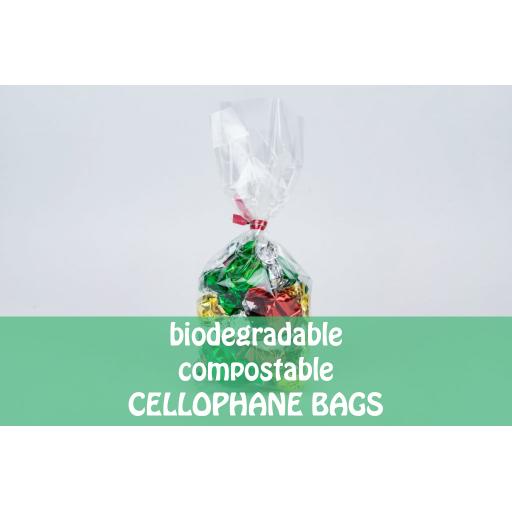 Biodegradable Cellophane Bags - 76 x 125 x 254mm