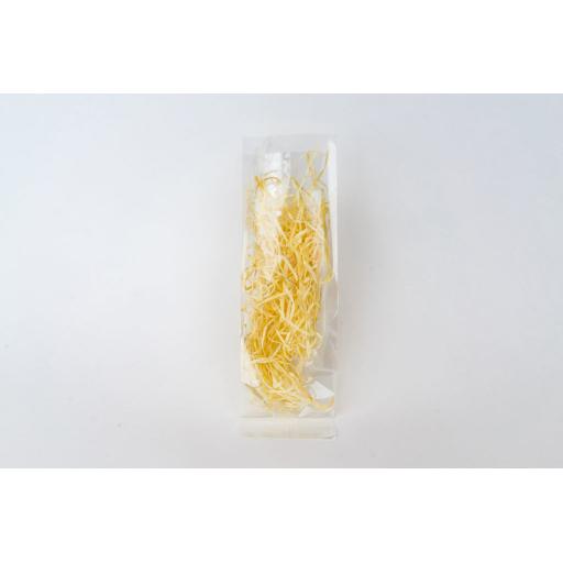 Clear Cellophane Gusseted Bags 76 x 125 x 229mm