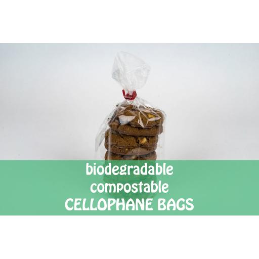Biodegradable Cellophane Bags - 70 x 100 x 180mm