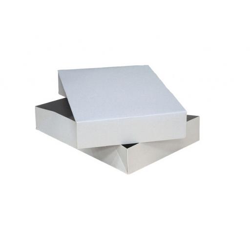 A4 White Box & Lid 302x212x55mm