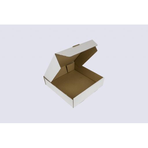 10 Inch Corrugated Cake Box - 2 1/2 Inches Tall