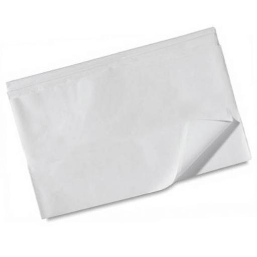 White Tissue Paper 500 x 750mm (1 pack of 80 sheets)