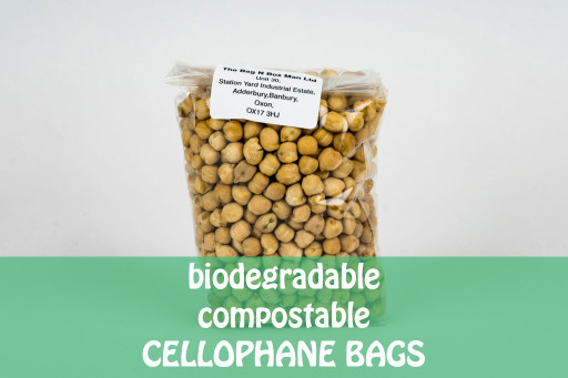 Biodegradable Cellophane Bags - 90 x 150 x 300mm