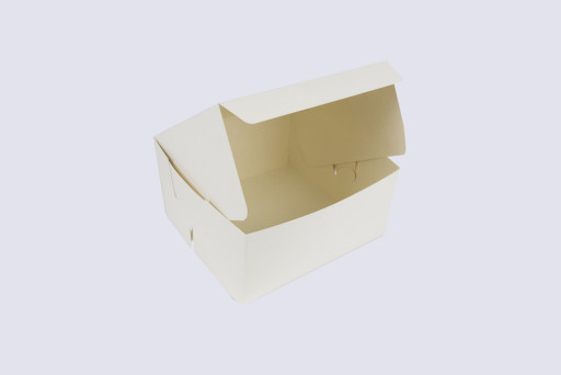 6 Inch Cake Box with Hinged Lid