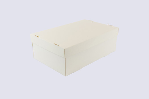 White Shoe Box 296 x 184 x 102mm