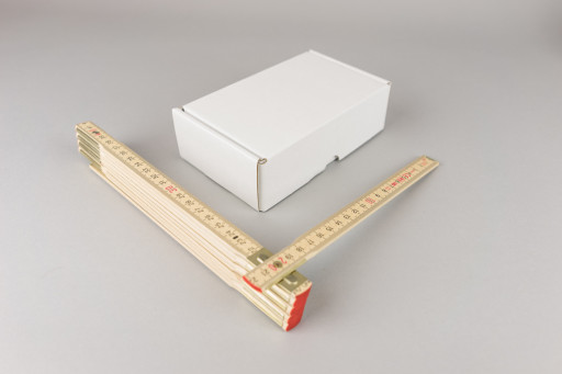 White Corrugated Box 150x92x46mm