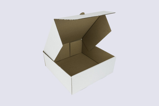 10 Inch Corrugated Cake Box - 4 Inches Tall