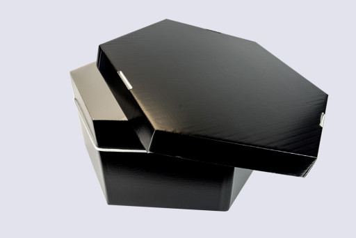 Hat Box 20 x 9 1/2" (495 x 241 mm) Black