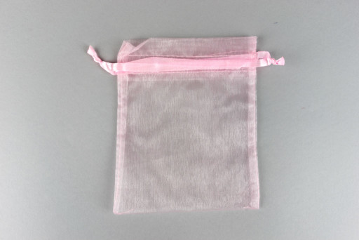 Pink Organza Bag 120 x 120mm
