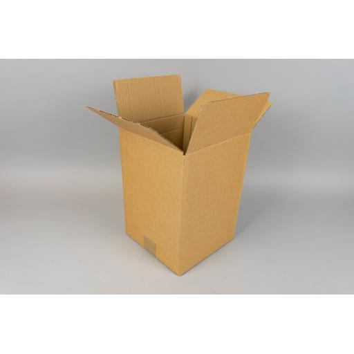 Brown Corrugated boxes 210 x 210 x 305mm