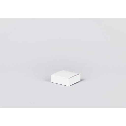 White Gift Box 75 x 75 x 25mm
