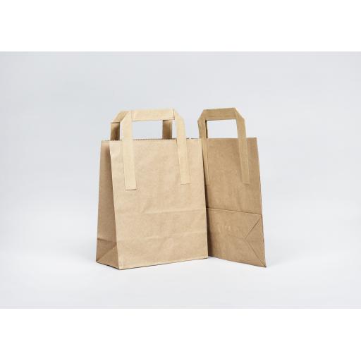 Brown Paper Carrier 180x210+85mm
