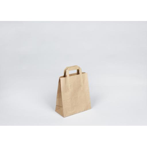 Brown Paper Carrier 218x256+110mm