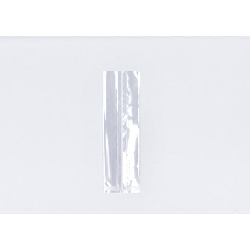 Clear Cellophane Gusseted Bags 76 x 125 x 229mm