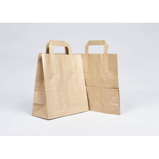 Brown Paper Carrier 218x256+110mm