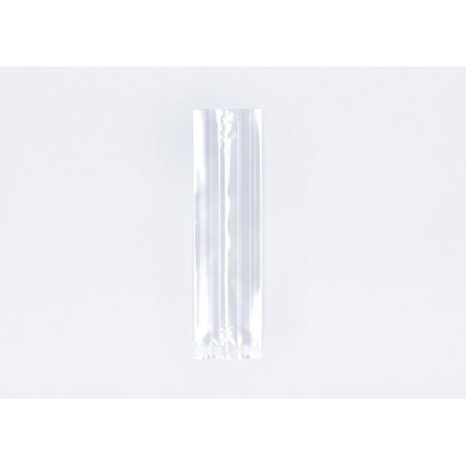 Clear Cellophane Gusseted Bags 76 x 125 x 254mm