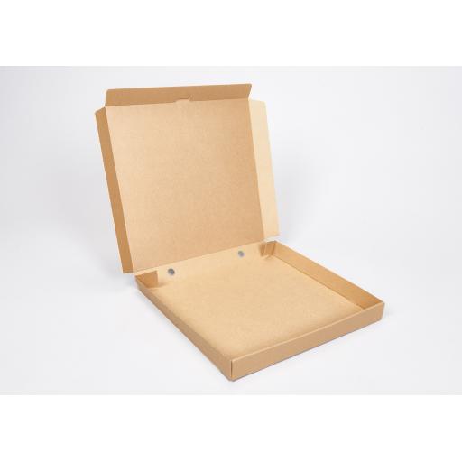Brown 18 inch Pizza Box