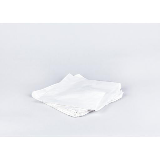 4" x 6" x 14" Film Front White Paper Bags!Cellophane/Window/Baguette/Food 