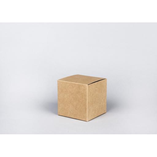 Brown Gift Box 100 x 100 x 100mm