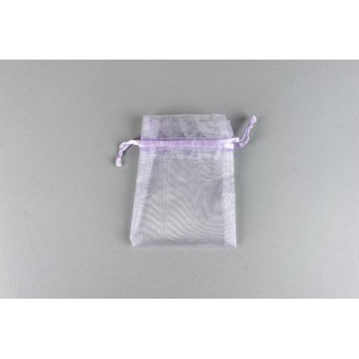 Lilac Organza Bag 70x70mm