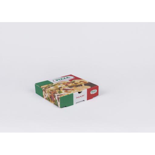 7 Inch Pre Printed Pizza Box