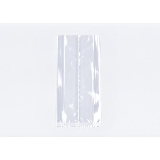 Clear Cellophane Gusseted Bags 152 x 202 x 305mm