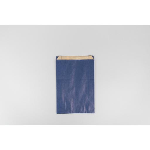 Blue Paper Satchel 150x210+40mm