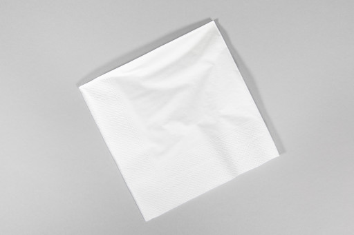2-ply White Paper Serviette 33x33mm pack of 100