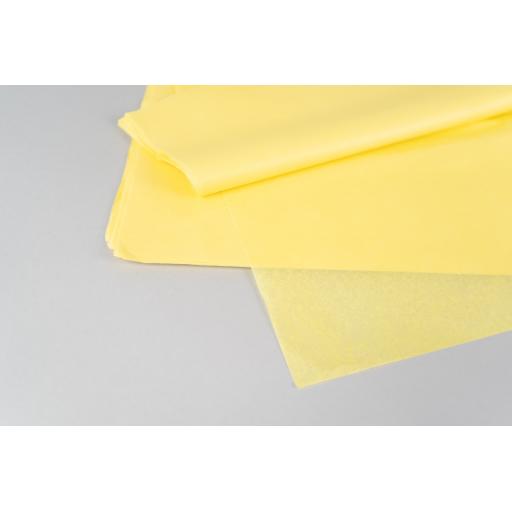 Daffodill Yellow Tissue paper 500x750mm (1 pack of 80 sheets)