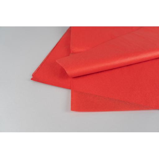 Luxury Red Tissue Paper 500x750mm (1 pack of 80 sheets)