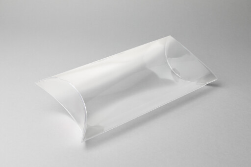 Clear PVC Pillow Box 219x130x60mm