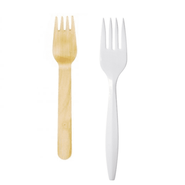 Plastic and Wooden Cutlery
