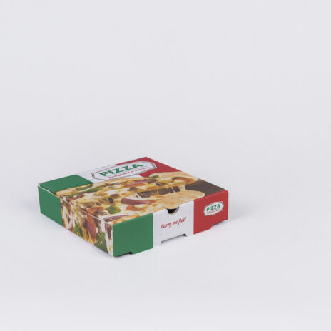 7 Inch Pre Printed Pizza Box