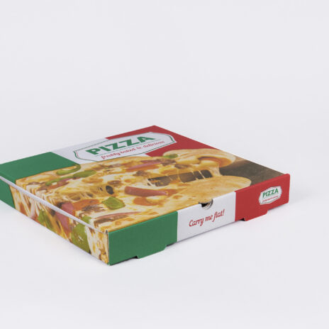 12 Inch Pre Printed Pizza Box